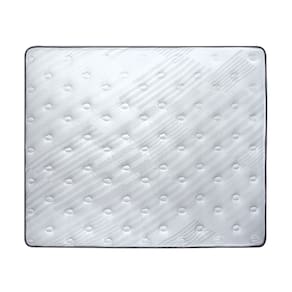 Miniatura Colchão Queen Size Herval Silver com Pillow Top e Molas Ensacadas 30x158x198cm - Cinza