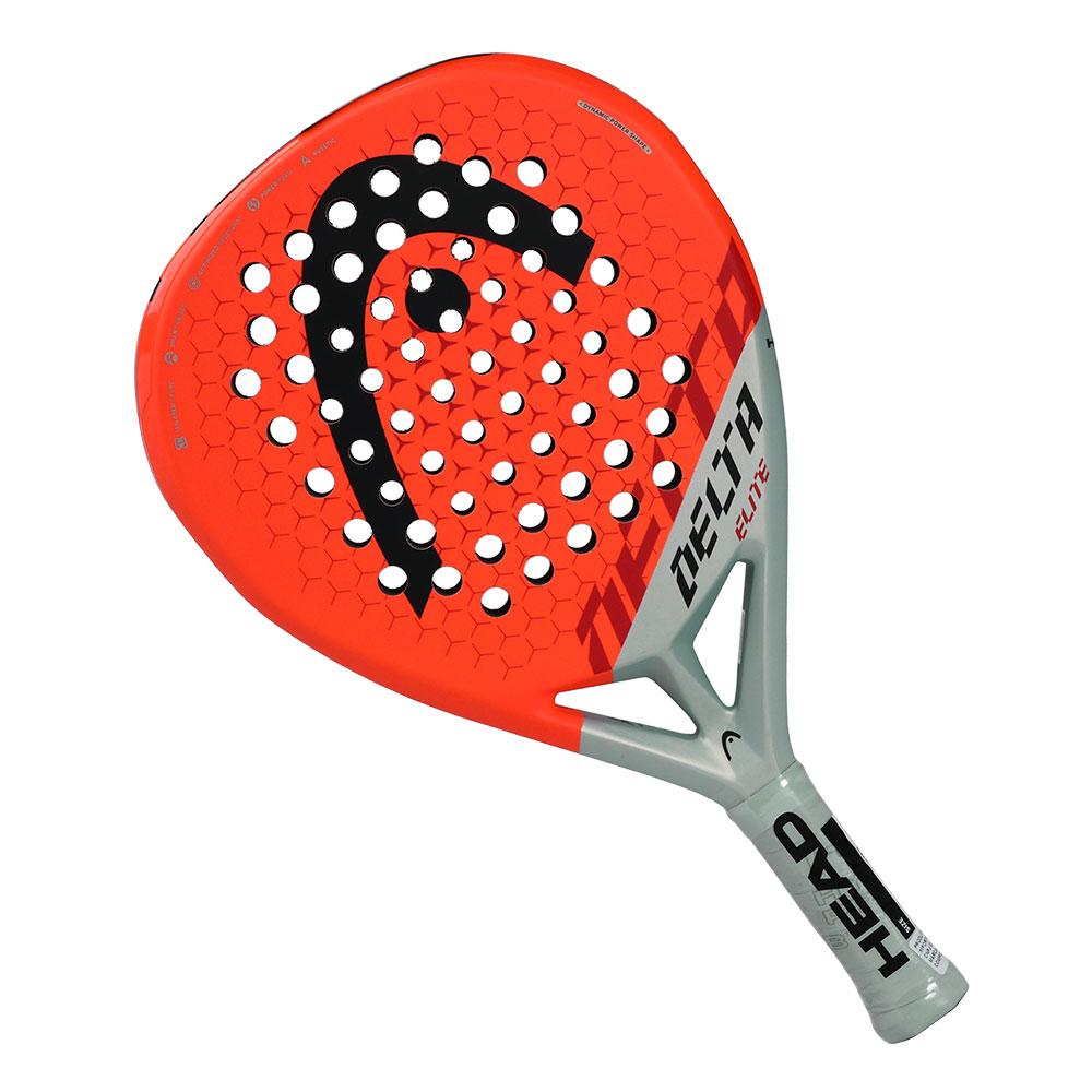 Miniatura Raquete de Padel Head Delta Elite Laranja e Cinza
