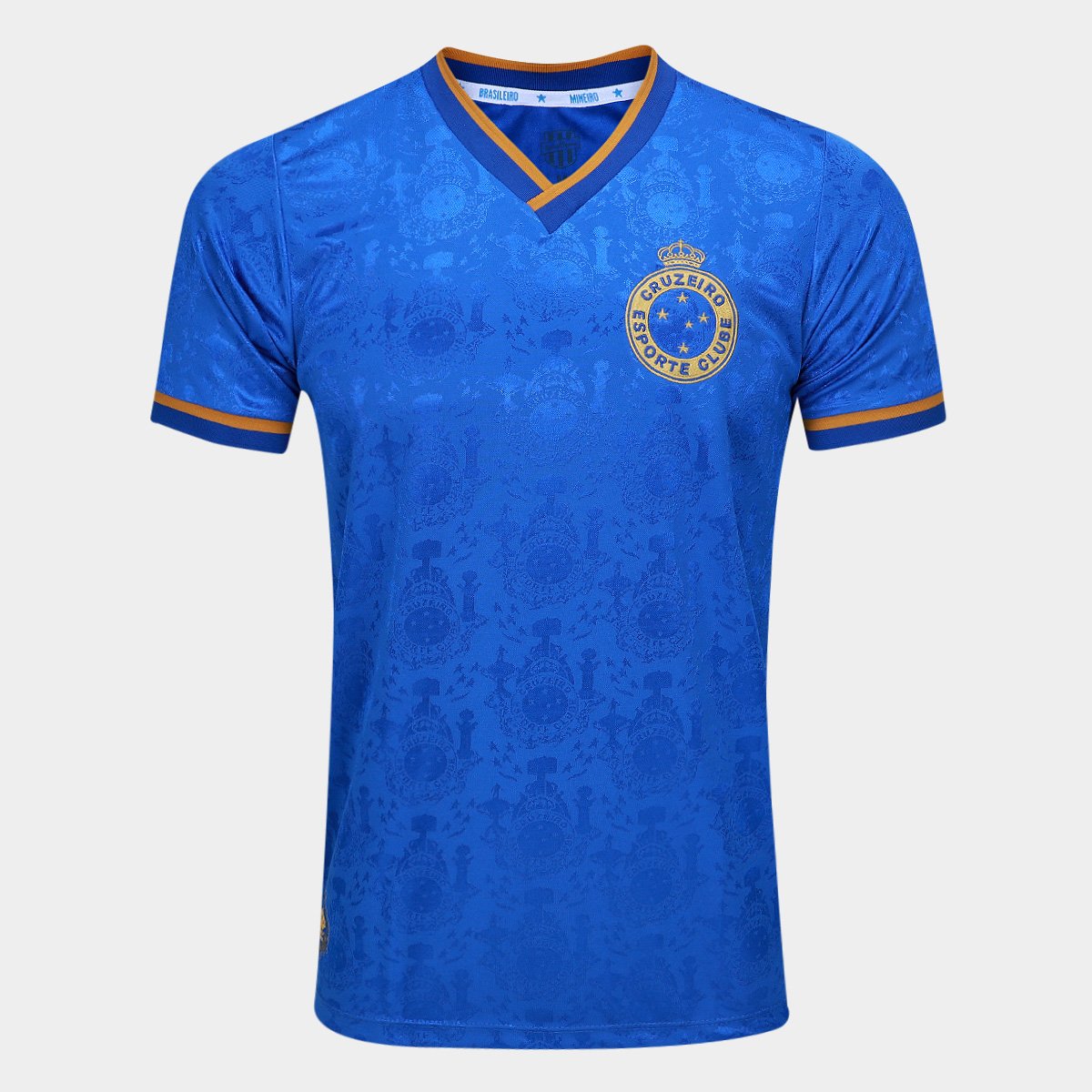 Miniatura Camisa Cruzeiro RetrôMania 2003 Tríplice Coroa Masculina Azul - EGG