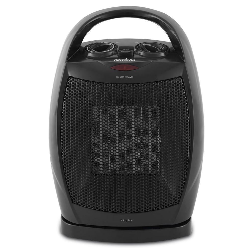 Miniatura Aquecedor Britânia Ceramic 2 Em 1 1500W AB1600P 110V