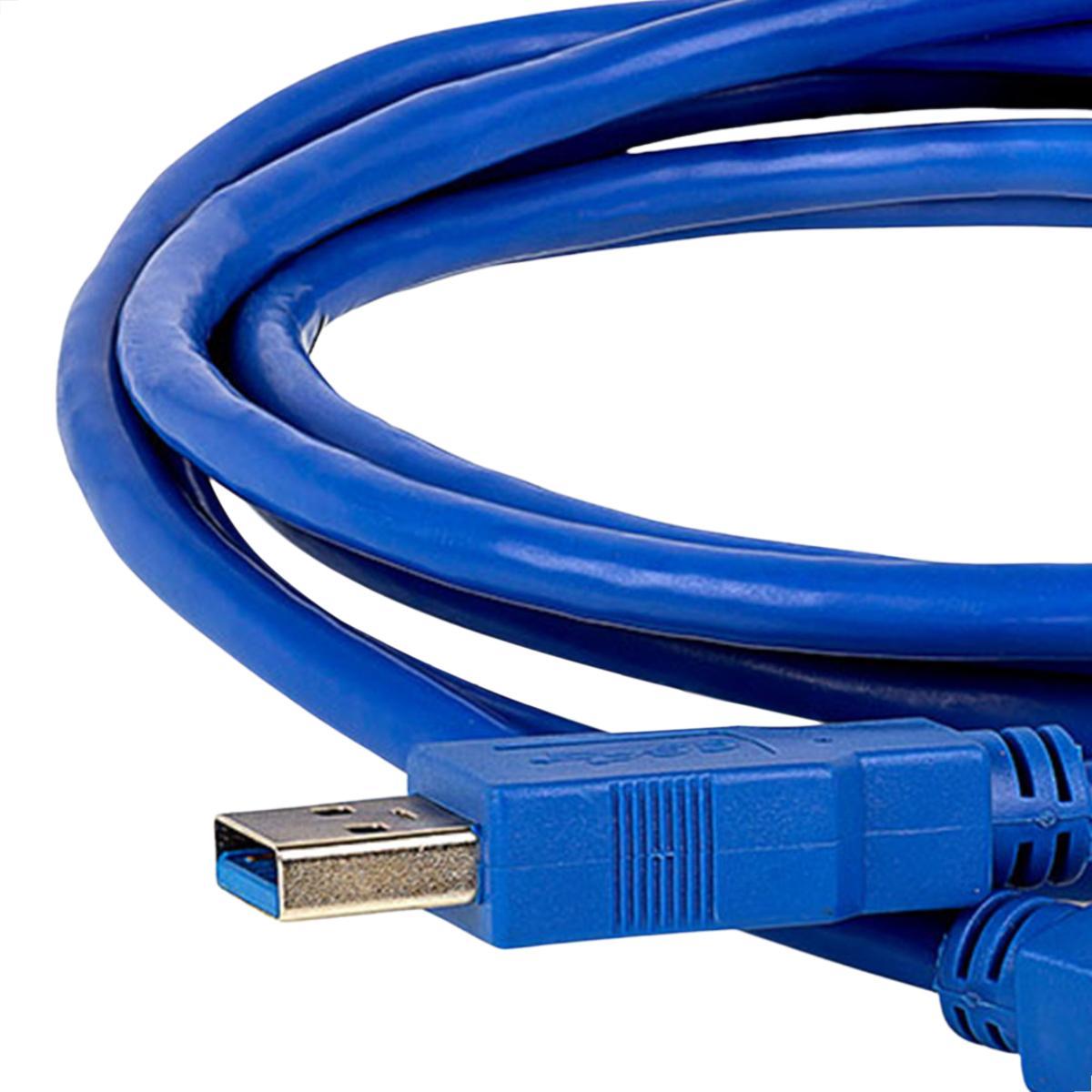 Cabo Usb 3.0 A Macho + Usb 3.0 A Macho - 1 Metro