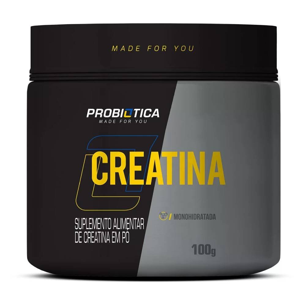 Miniatura Creatina Pura Probiotica Pote 100g