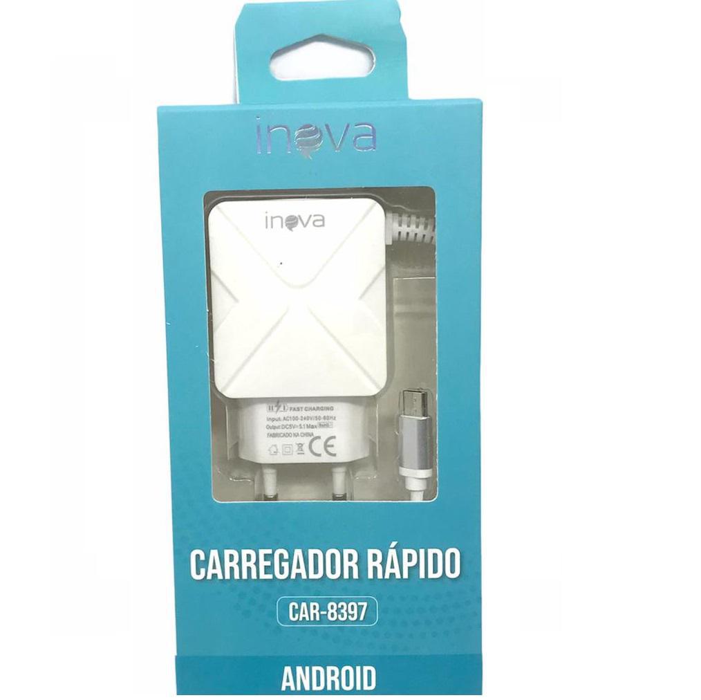 Miniatura Kit 20 Carregador Rápido Inova Prime 5.1A 3 Usb