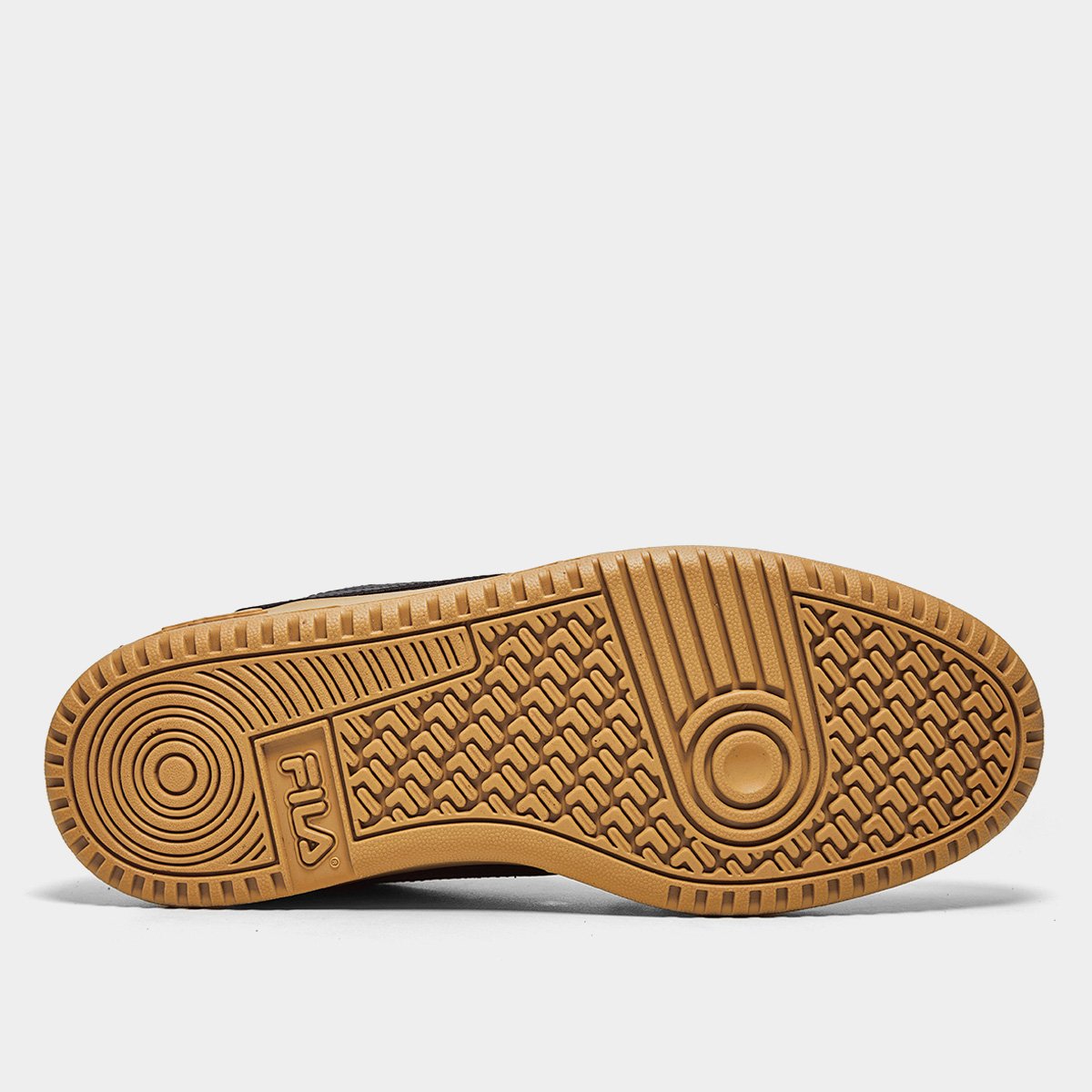 Miniatura Tênis Fila Acd Classic Se Masculino Preto+Dourado - 38