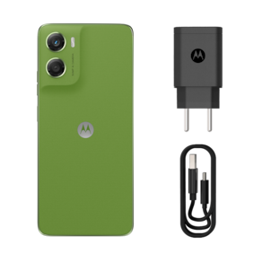 Smartphone Motorola Moto g06 4G Tela 6,9” 256GB Câmera 50MP Verde