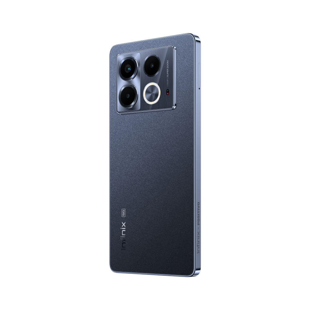 Miniatura Smartphone Infinix Note 40 5G 12GB RAM 512GB AMOLED Dual Chip NFC 6,78” + Pad de Carregamento Sem Fio - Preto