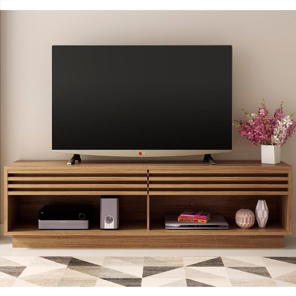 Miniatura Rack 2 Gavetas Corrediças Telescopicas Ra2000 Natural Tecno Mobili Natural