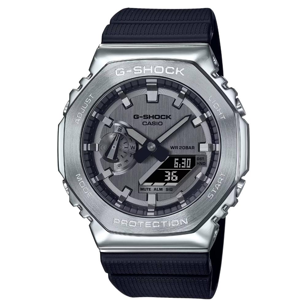 Relógio Casio G-SHOCK GM-2100-1ADR Metal Covered
