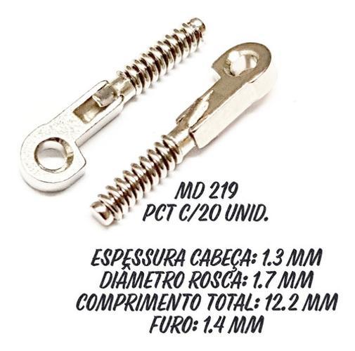 Miniatura Mola Muito Utiliza Conserto Haste Óculos Md 219 - 100 Unid.