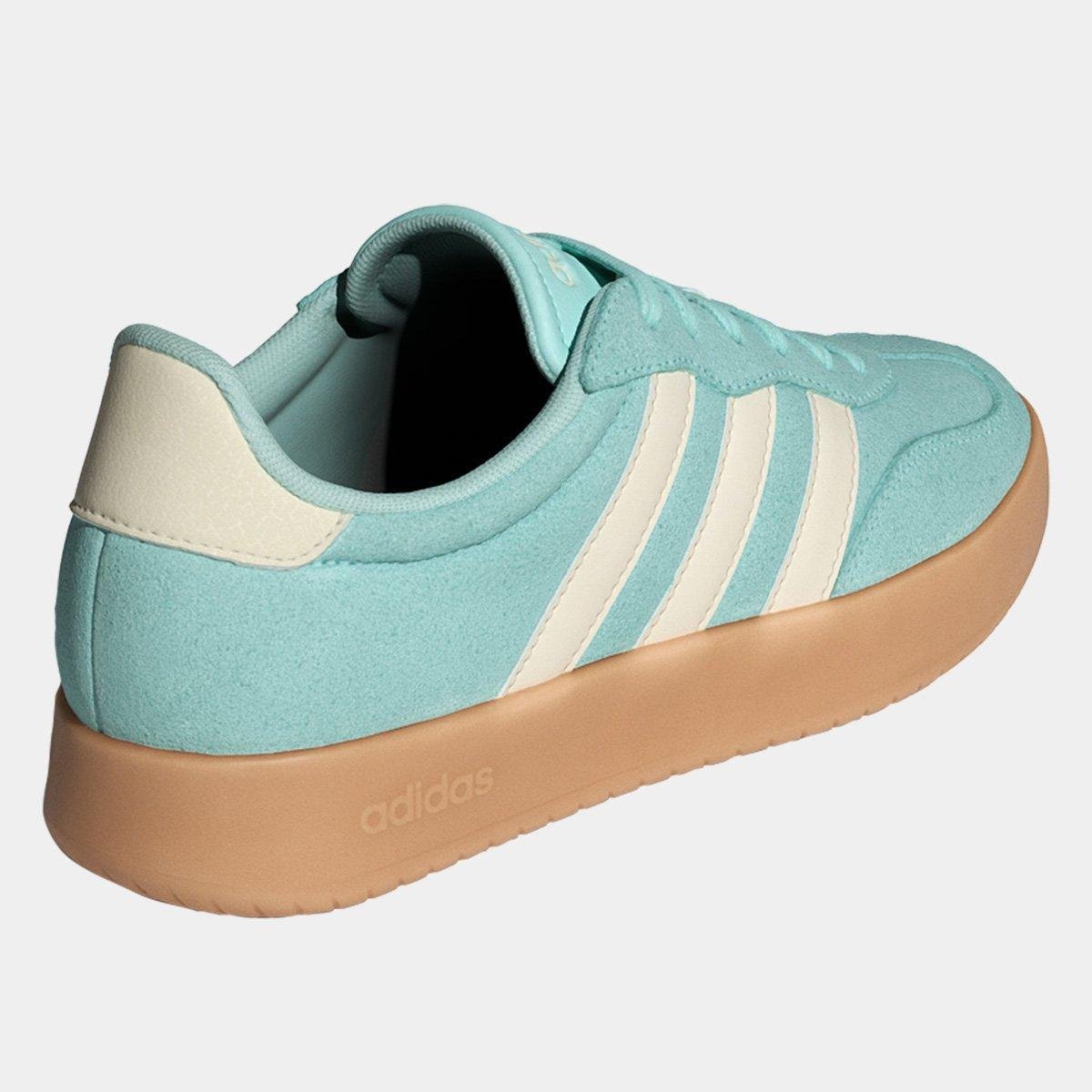 Miniatura Tênis Adidas Barreda II Feminino Azul Turquesa - 34