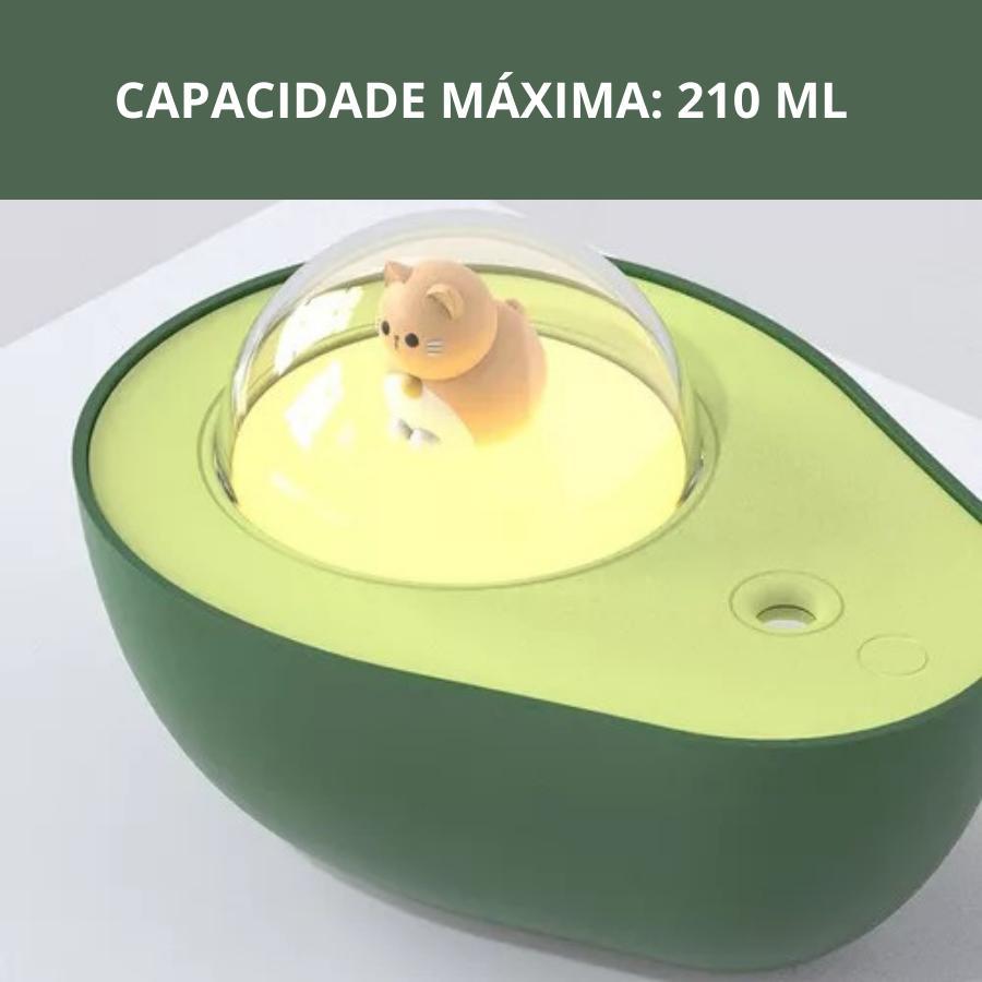 Miniatura Purificador De Ar Em Miniatura: Umidificador De Abacate Usb