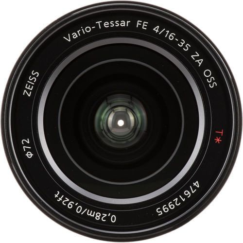 Miniatura Lente Sony FE 16-35mm f/4 ZA OSS Vario-Tessar T* E-Mount (SEL1635Z)