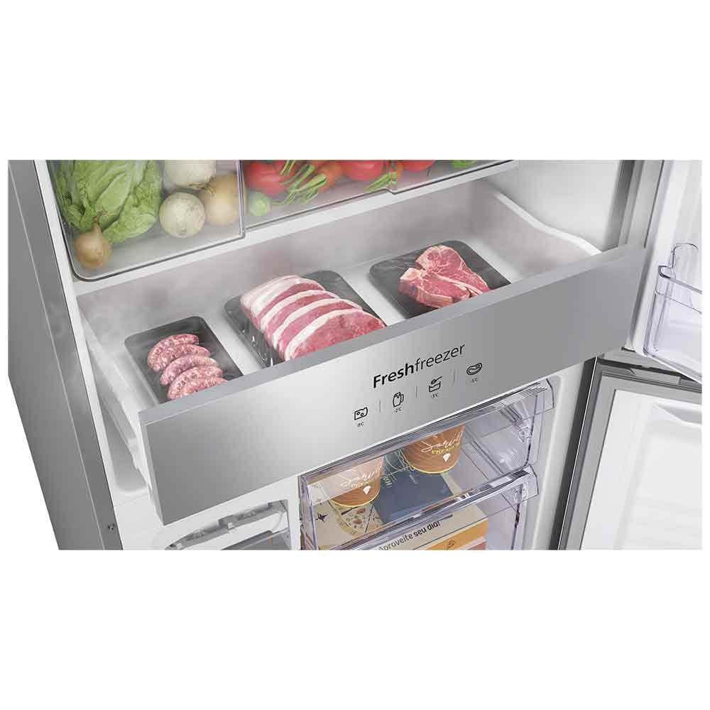 Miniatura Refrigerador Panasonic de 02 Portas Frost Free com 450 Litros Bottom Freezer Espelhado - NRBB65GV 110