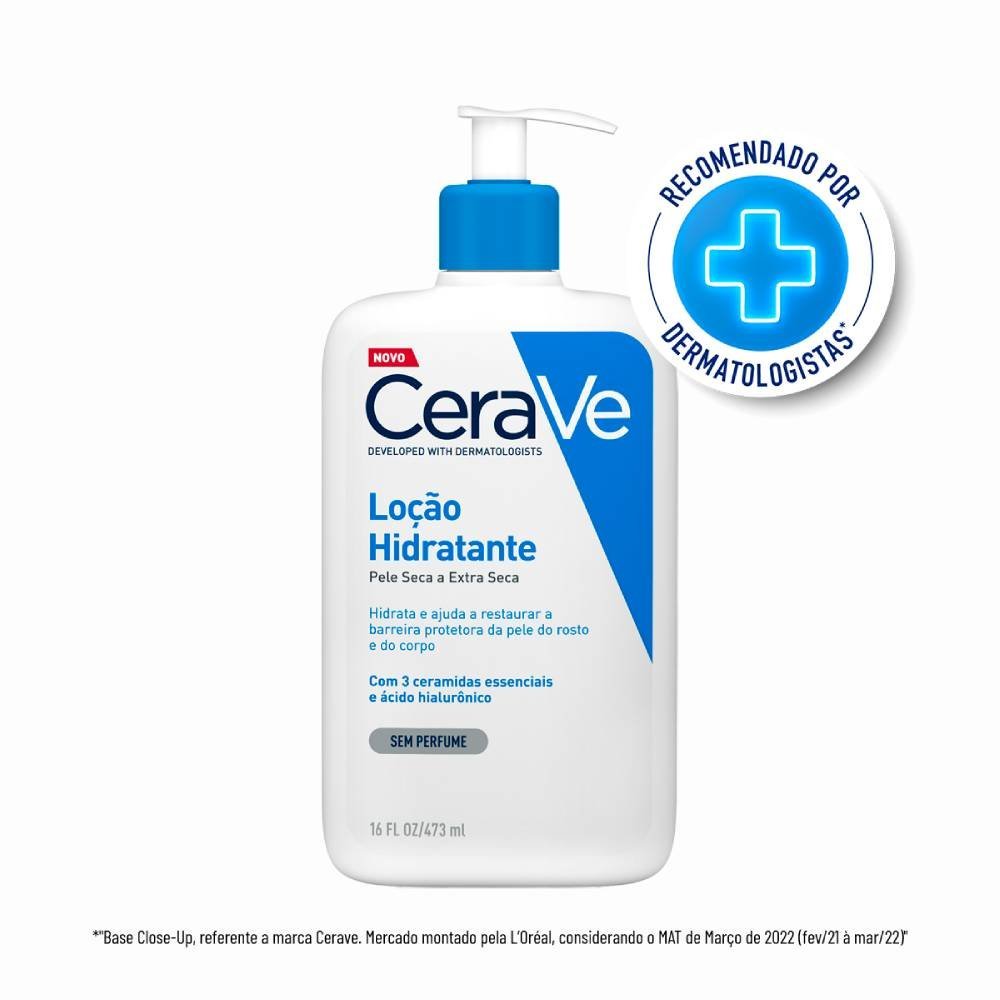 Miniatura Loção Hidratante Cerave Pele Seca A Extra Seca 473ml