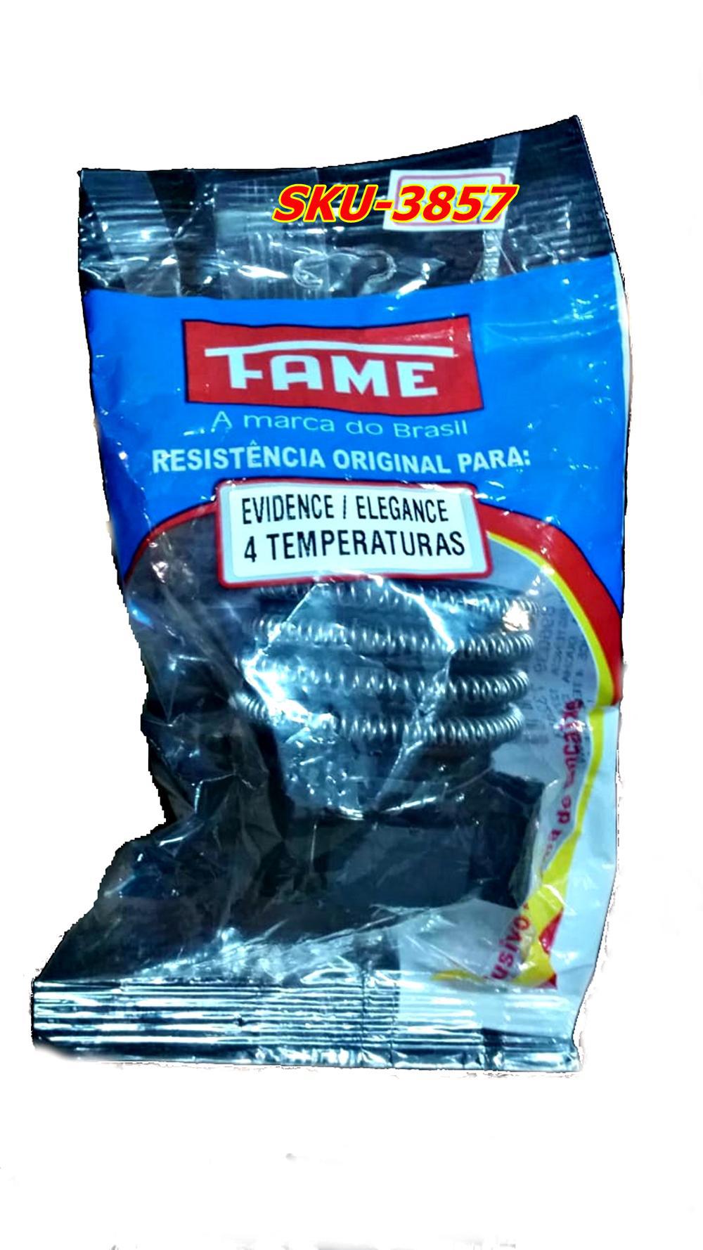 Miniatura Resistência Chuveiro Ducha Evidence e Elegance Fame 127v