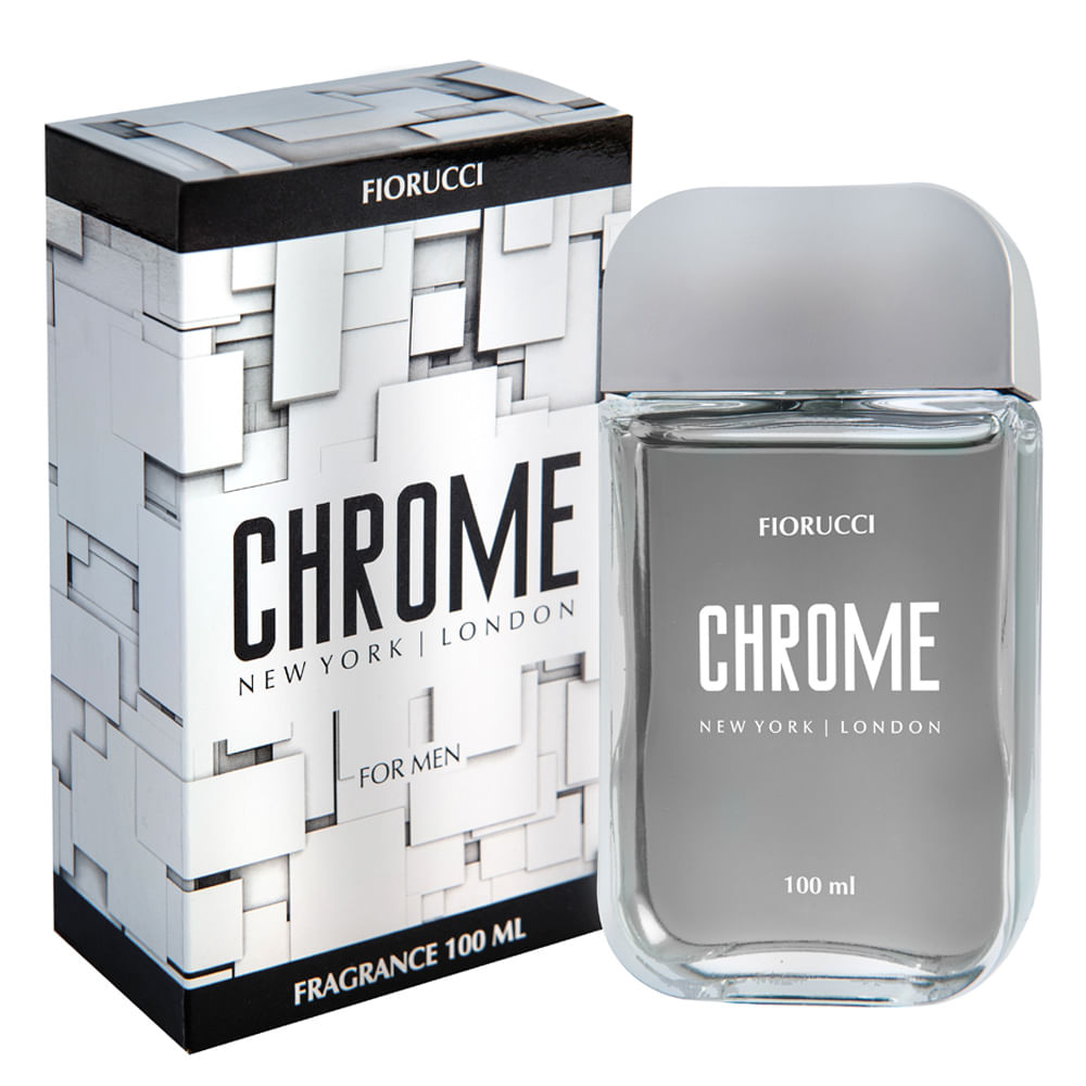 Miniatura Chrome Fiorucci- Perfume Masculino - Deo Colônia 100ml