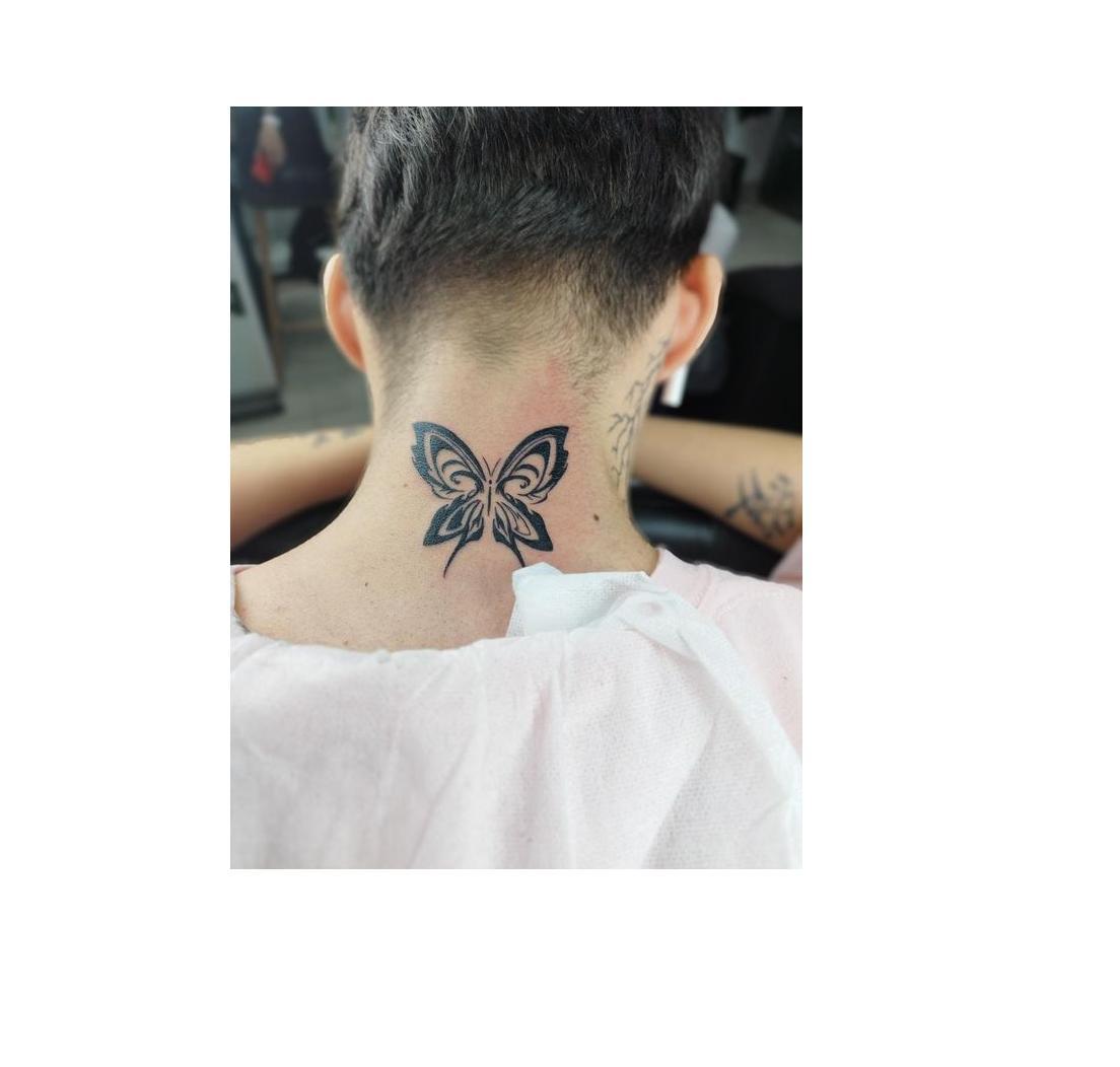 Miniatura Tatuagem Temporária Borboleta Song Kang Park Jae Eon Dorama