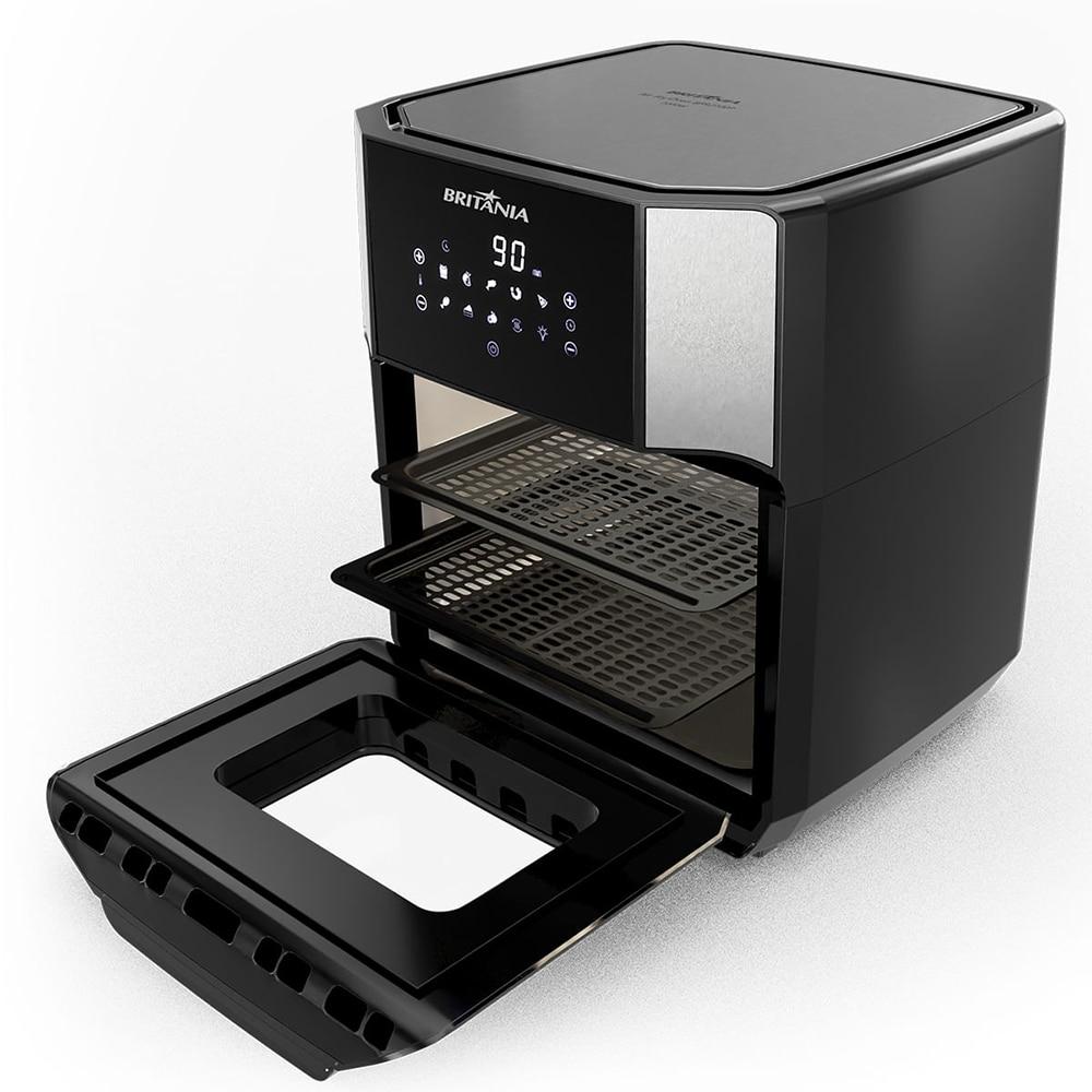 Miniatura Air Fryer Britânia BFR2100P, 12 Litros 110 Volts