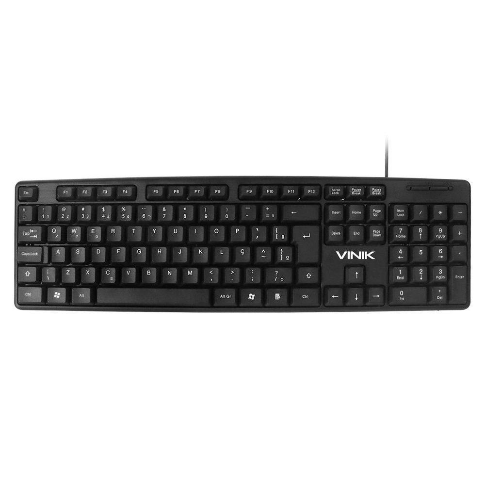 Miniatura Teclado Usb Corp Abnt2 Cabo 1.8m - Ct301