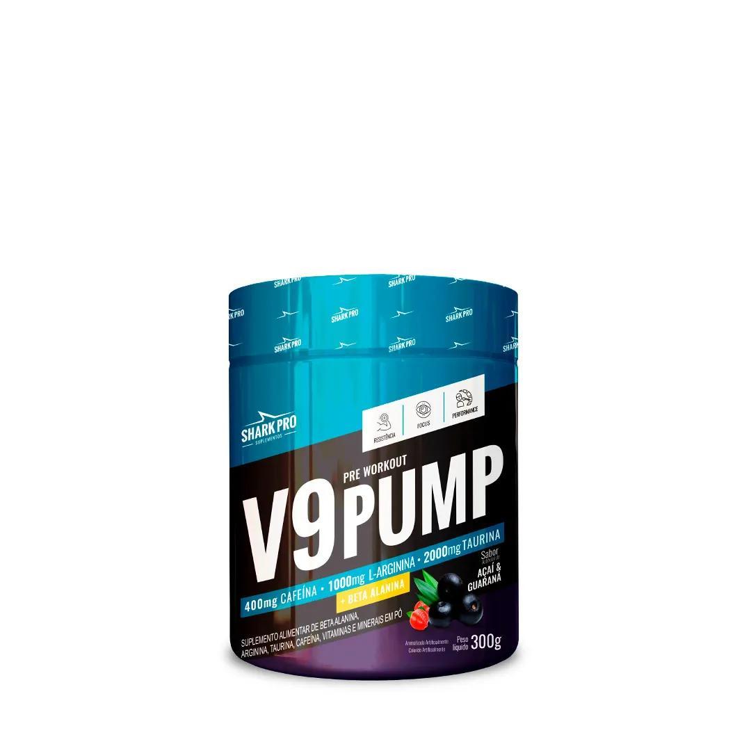 Miniatura V9 Pump Pré-Treino Intenso 300G Acai & Guarana Black Skull
