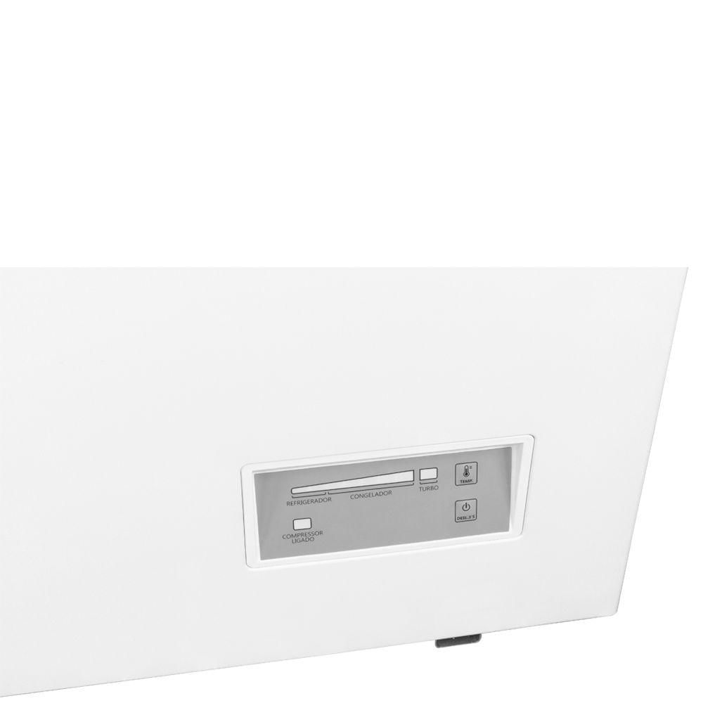 Miniatura Freezer Horizontal Philco 492L Dupla Função PFH515B Branco - 110V