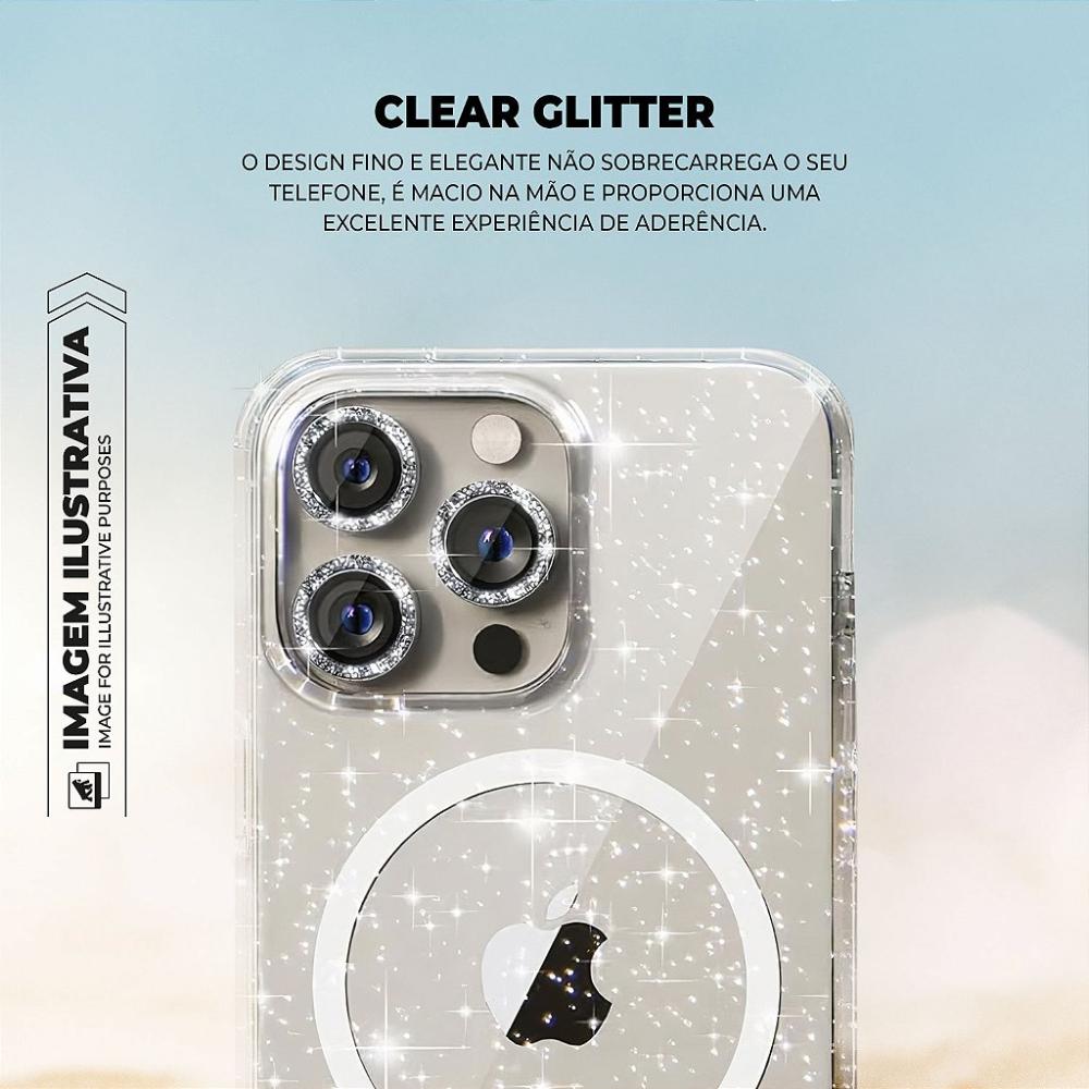 Miniatura Capa para iPhone 14 Pro Max - MagSafe Glitter - Gshield