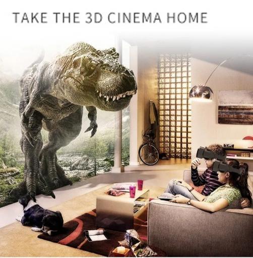 Miniatura Shinecon G10 Virtual Reality 3D Vr Óculos Com Controle