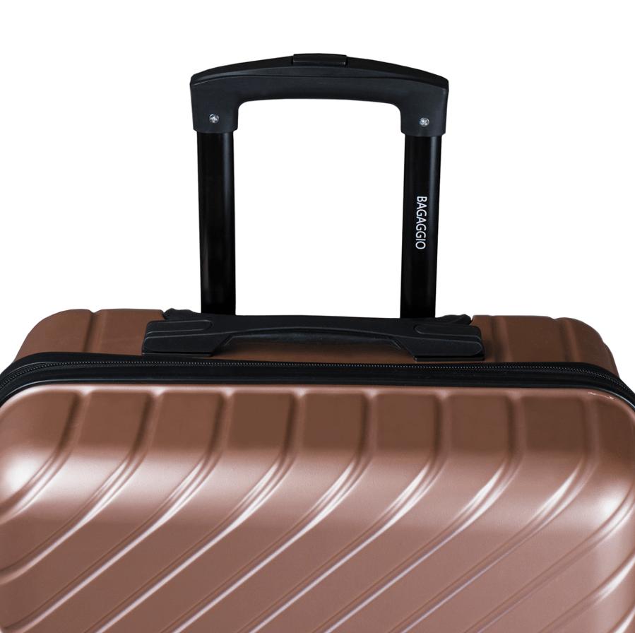 Mala Média 23 Kg ABS 4 Rodas 26" Detroit Rosé Rosé - M