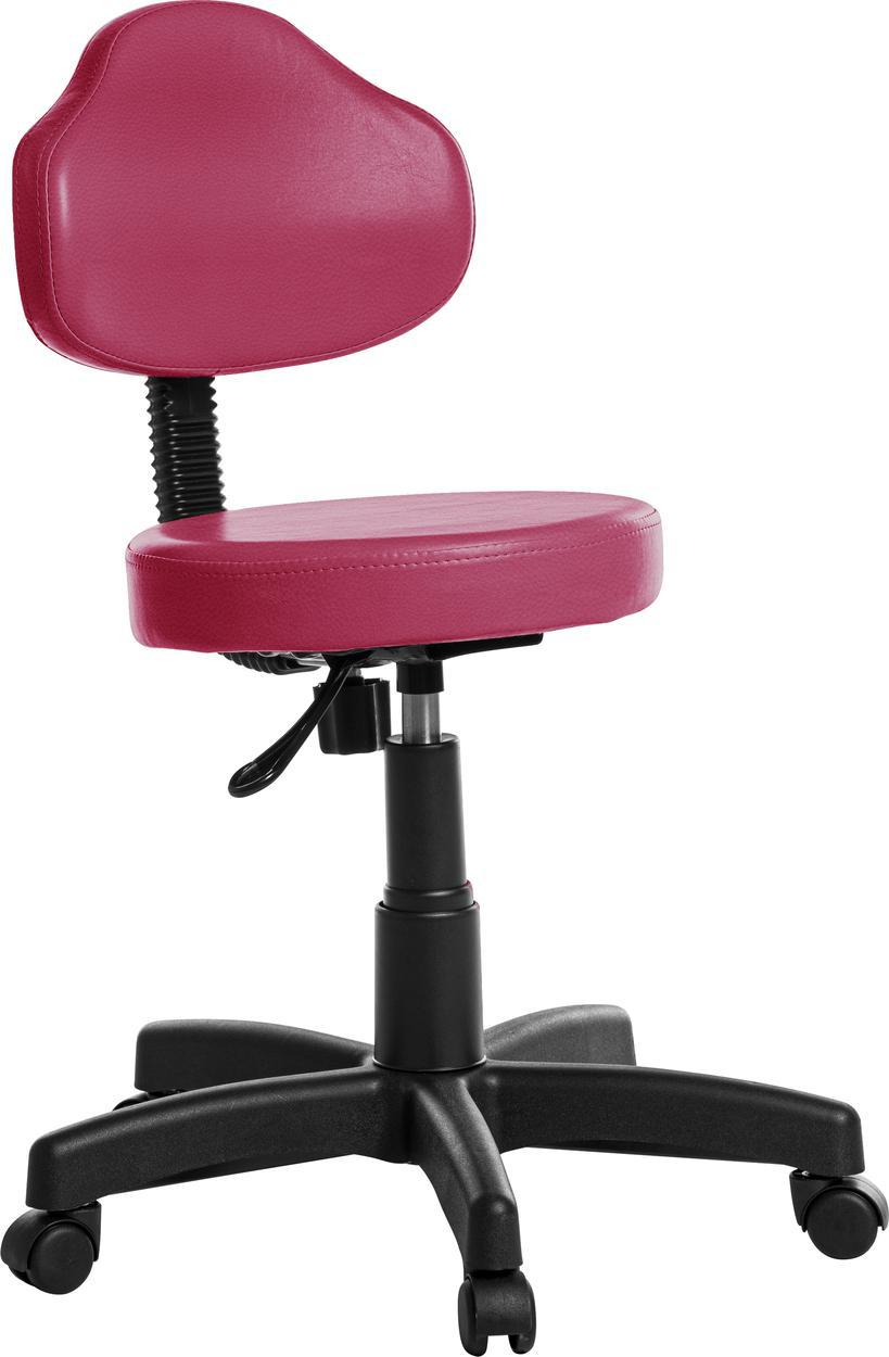 Miniatura Cadeira Mocho Plus Giratória Rv Rosa