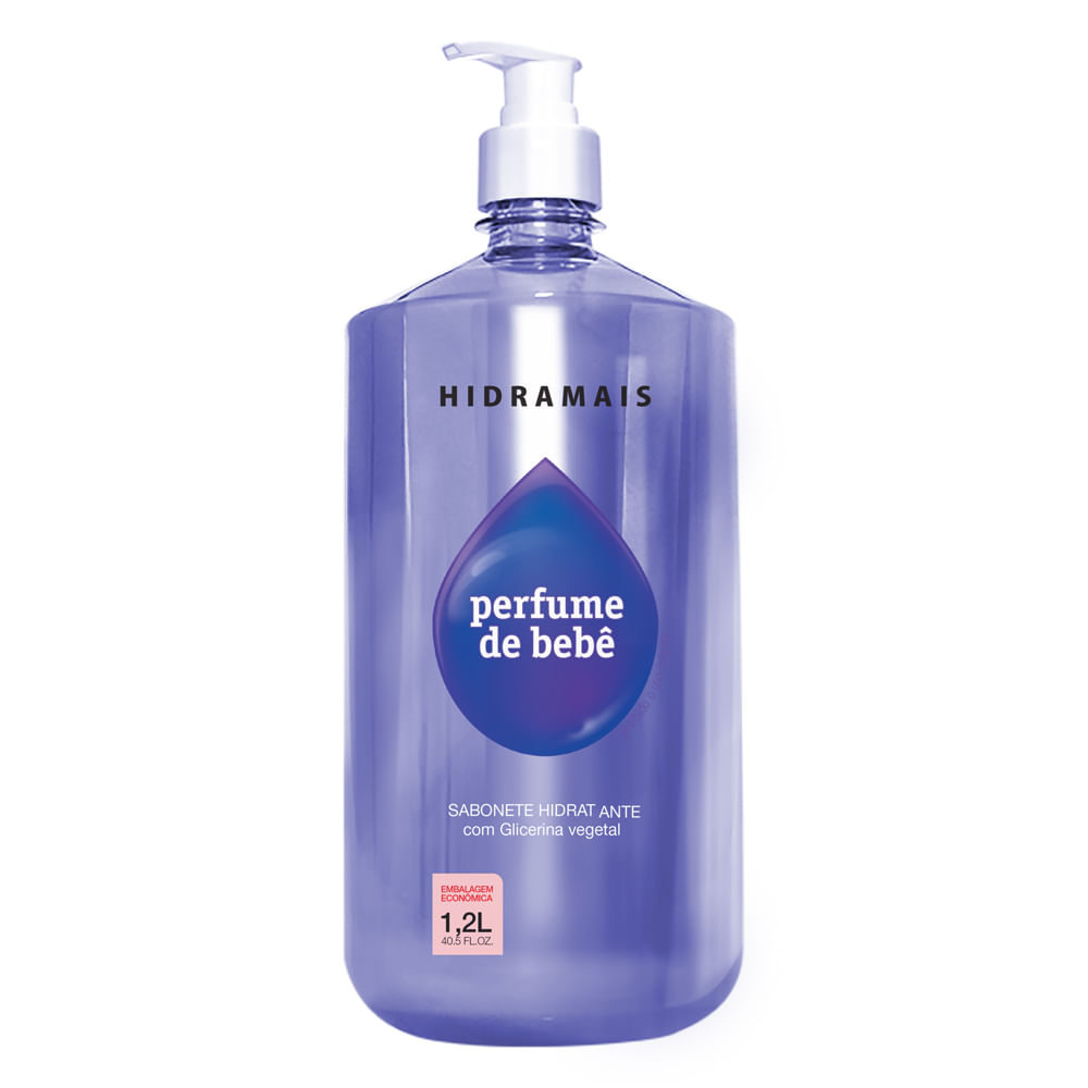 Miniatura Sabonete Líquido Perfume de Bebê Hidramais Profissional 1200ml