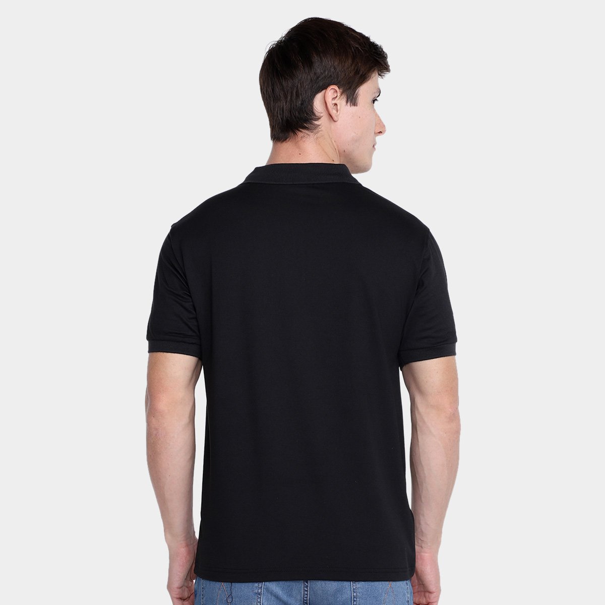 Miniatura Camisa Polo Mooncity Pantera Negra Masculina Preto - G
