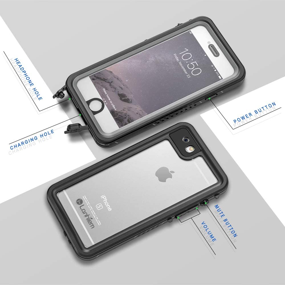 Capa Celular Prova Dágua IP68 iPhone 66S Preto