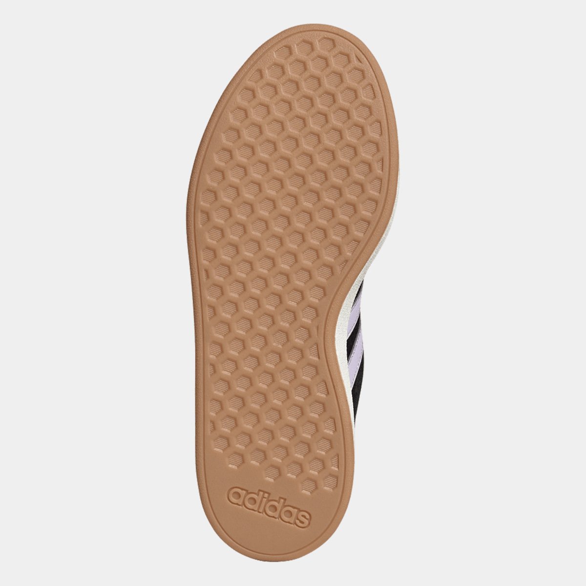 Miniatura Tênis Adidas Grand Court Base Suede Feminino Preto - 34