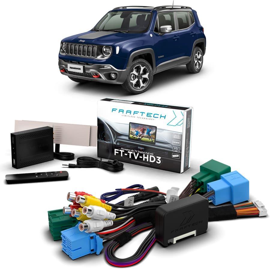 Miniatura Tv Digital Full Hd Jeep Renegade 2021 Faaftech Ft-Vf-Uc4
