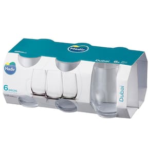Miniatura Conjunto de Copos Nadir Dubai 480 ml – 6 Peças