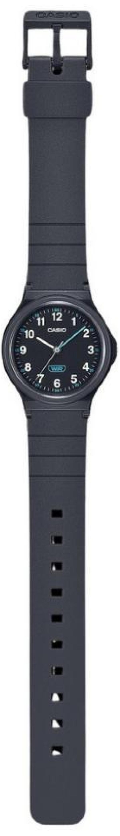 Miniatura Relógio Casio Analógico Preto Bio Lq-24B-1B