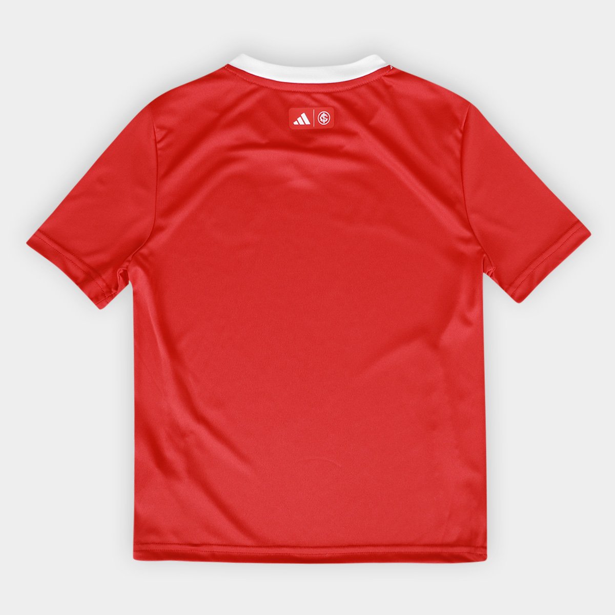 Miniatura Camisa Internacional Infantil Fanshirt 25/26 Adidas Vermelho+Branco - 11/12A