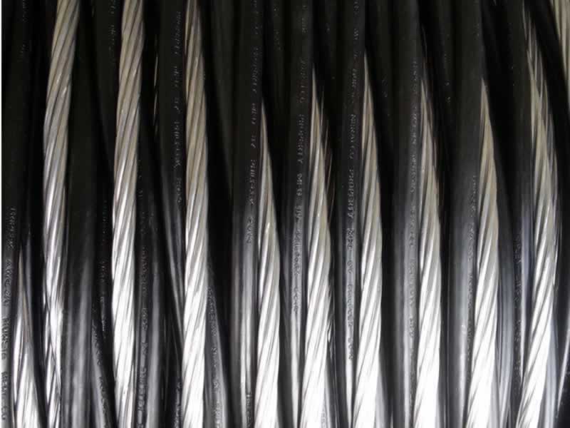 Miniatura Cabo aluminio duplex 10 milimetros com 370 metros