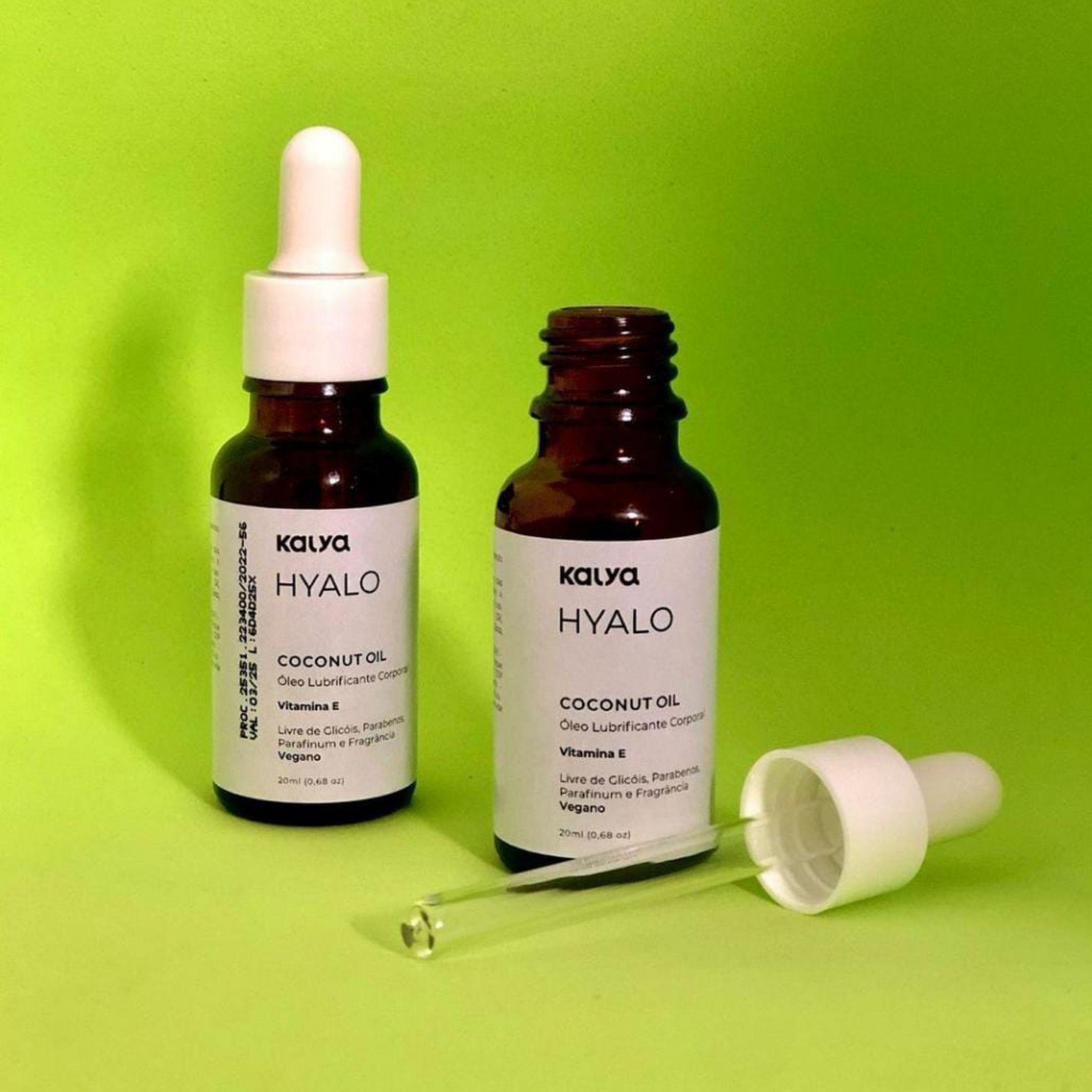 Miniatura Oleo Coco Intimo Natural Hidratante Regiao Intima Kalya 20Ml