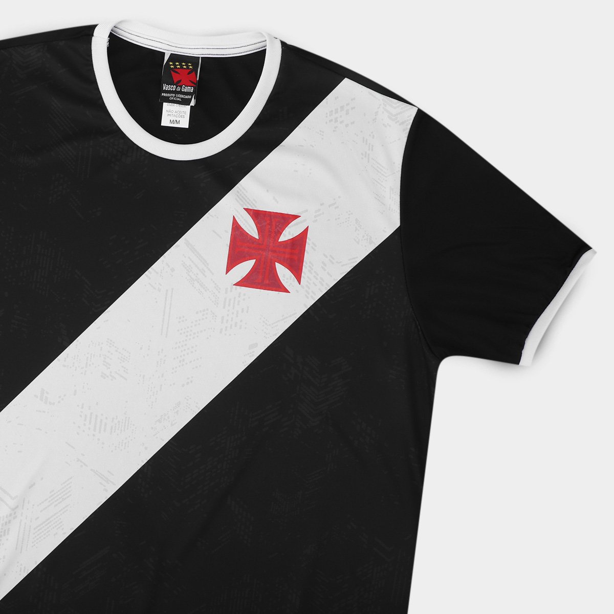Miniatura Camiseta Vasco Building Masculina Preto - P
