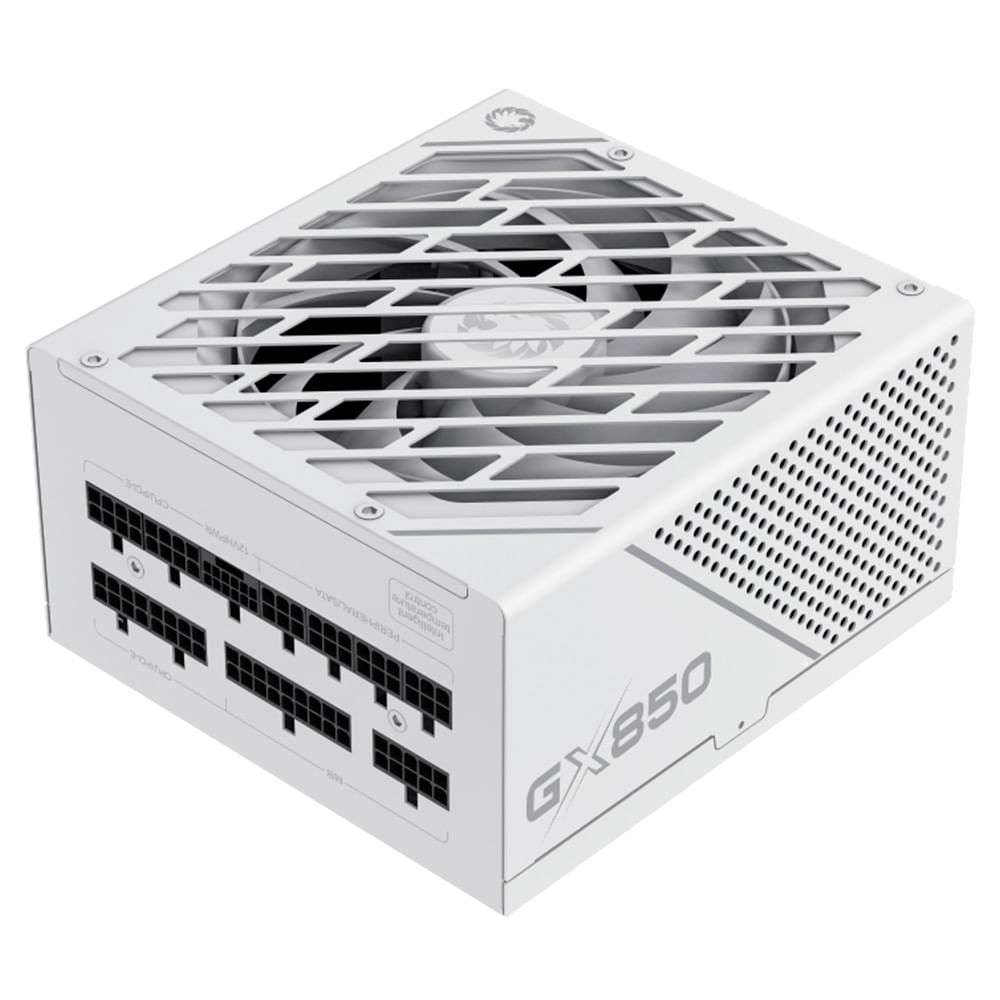 Miniatura Fonte Gamemax 850W GX850 PRO - 80 Plus Gold - Full Modular - White 80 Plus Gold - Branco - 150(L) 140(P) 85(A) mm - 36 meses - Gamemax - ATX Modular - 50 - 60Hz - GX850 PRO - Fonte Gamemax 850W GX850 PRO . - Garantia do Fabricante - Bivolt