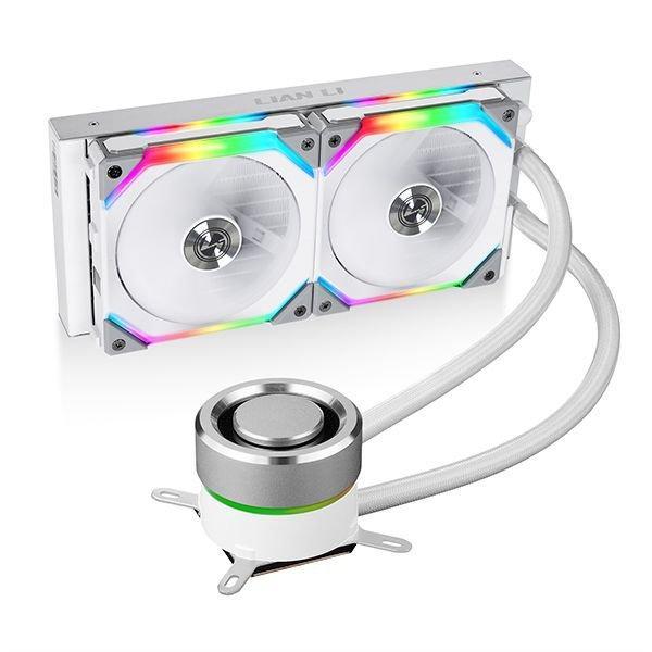 Miniatura Watercooler Lian Li Galahad White Uni Fan Sl Edition 240Mm