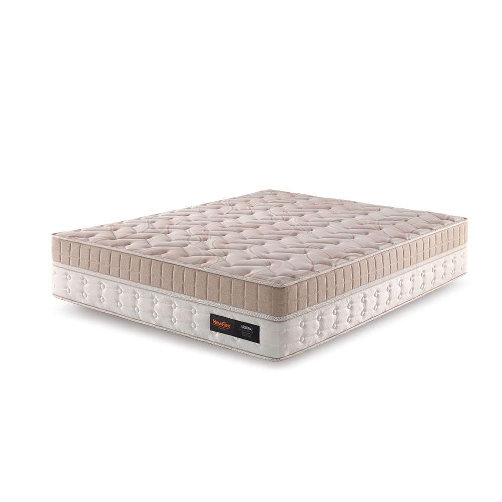 Miniatura Colchão Queen Molas Ensacadas 158x198 Arizona Newflex Duplo Molejo