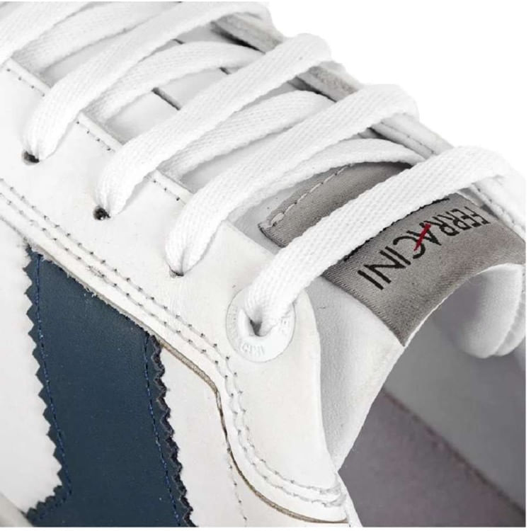 Miniatura Sapatenis Ferracini de Couro Masculina - Bcovermazul - BCO/VERM/AZUL 40