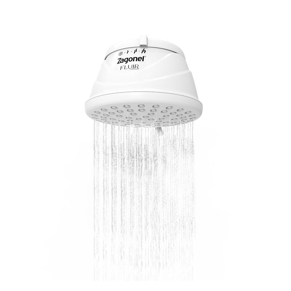 Miniatura Chuveiro Elétrico Zagonel Fluir 4 Temperatura 110 Volts