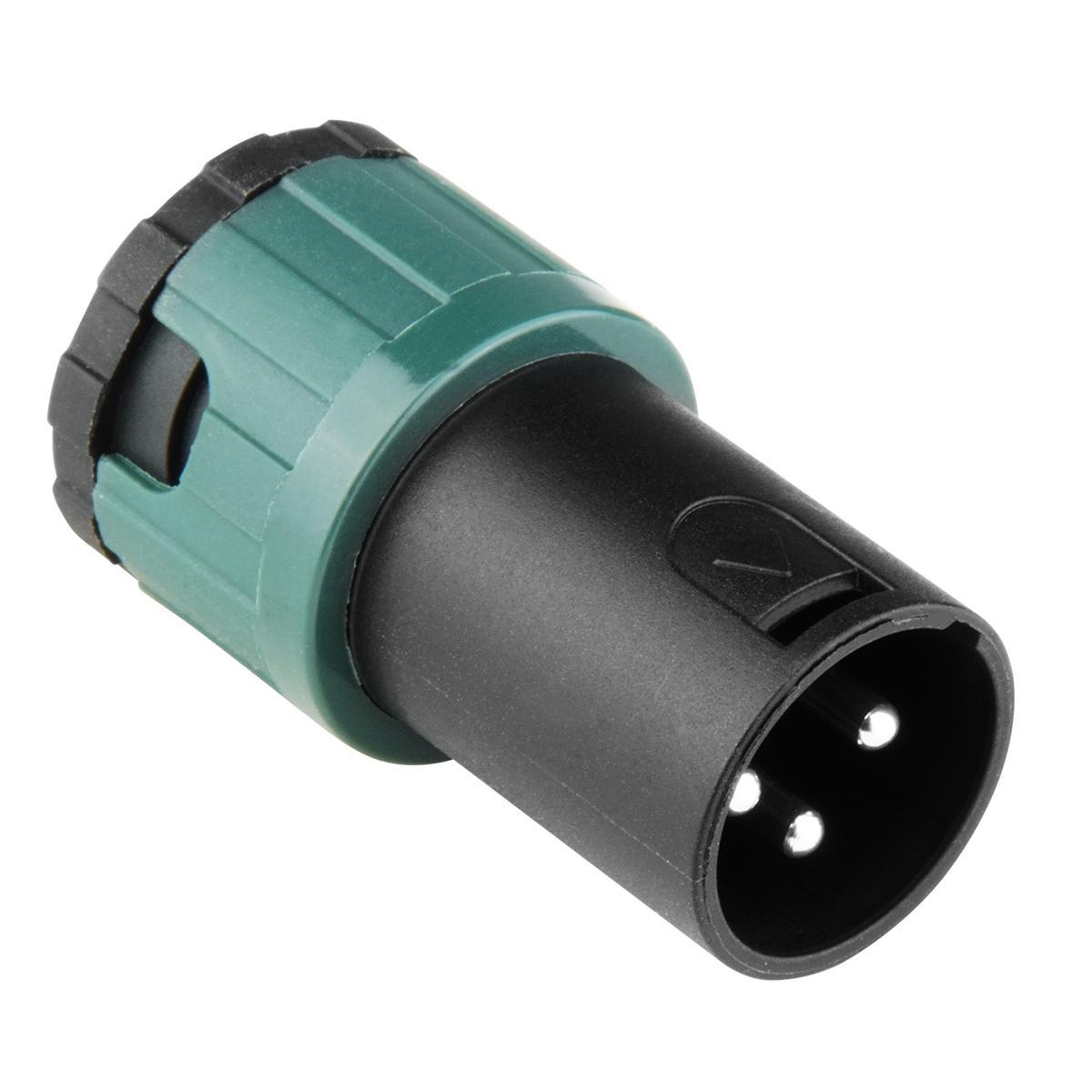 Miniatura Conector Xlr Macho Rotativo Low Profile Lp3M Santo Angelo