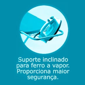 Tábua de Passar Roupa Regulável Utimil EP 212 - Cinza/Branco