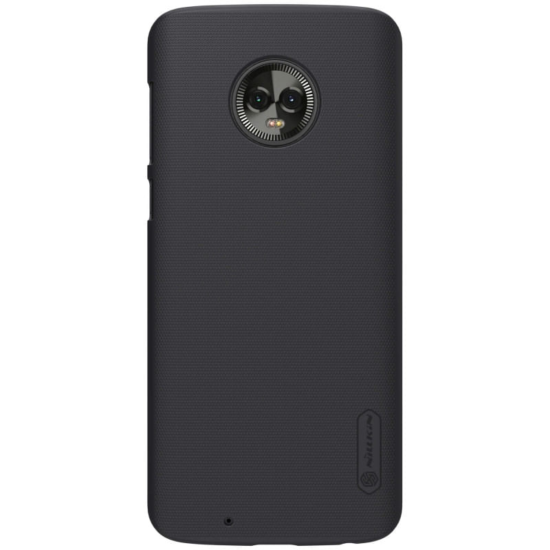Kit Capa Preta Nillkin Moto G6 5.7 Capinha Shield E Película