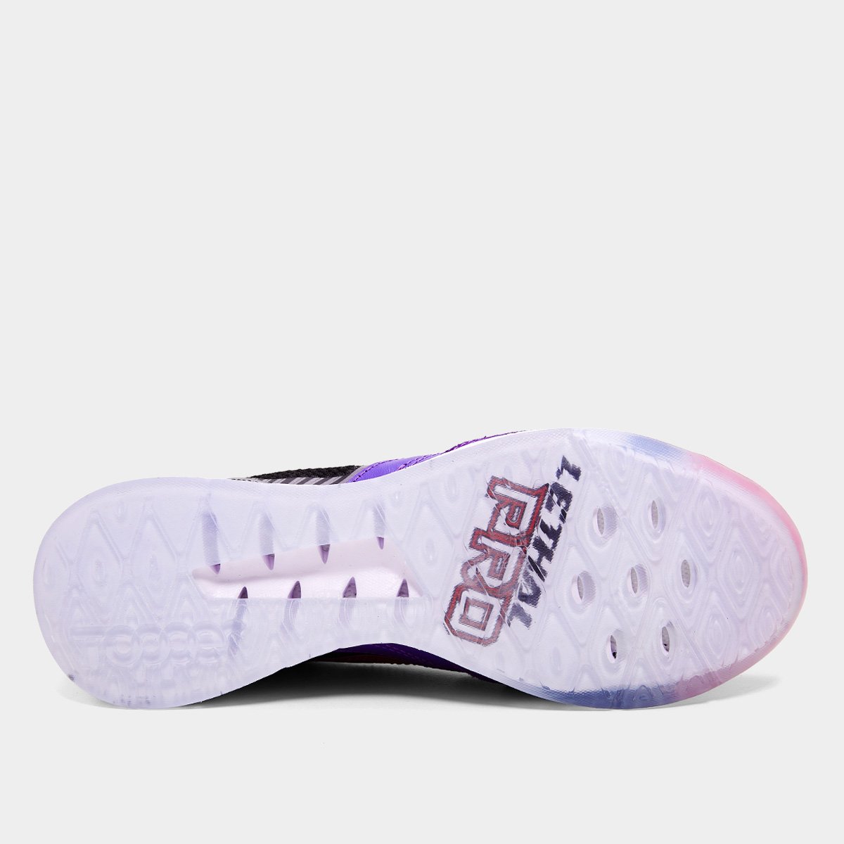 Chuteira Futsal Topper Lethal Masculina Roxo+Preto - 37