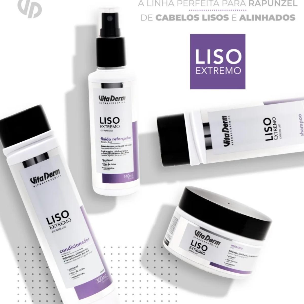 Miniatura Kit Shampoo E Leave In Liso Extremo Vita Derm